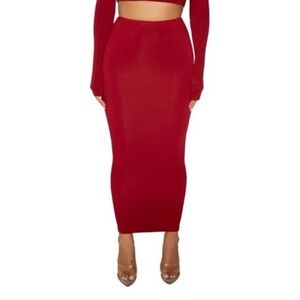 Naked Wardrobe | Hourglass Pencil Midi Skirt